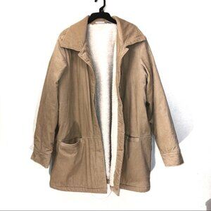 Blair 80s Vintage Sherpa Lined Corduroy Coat